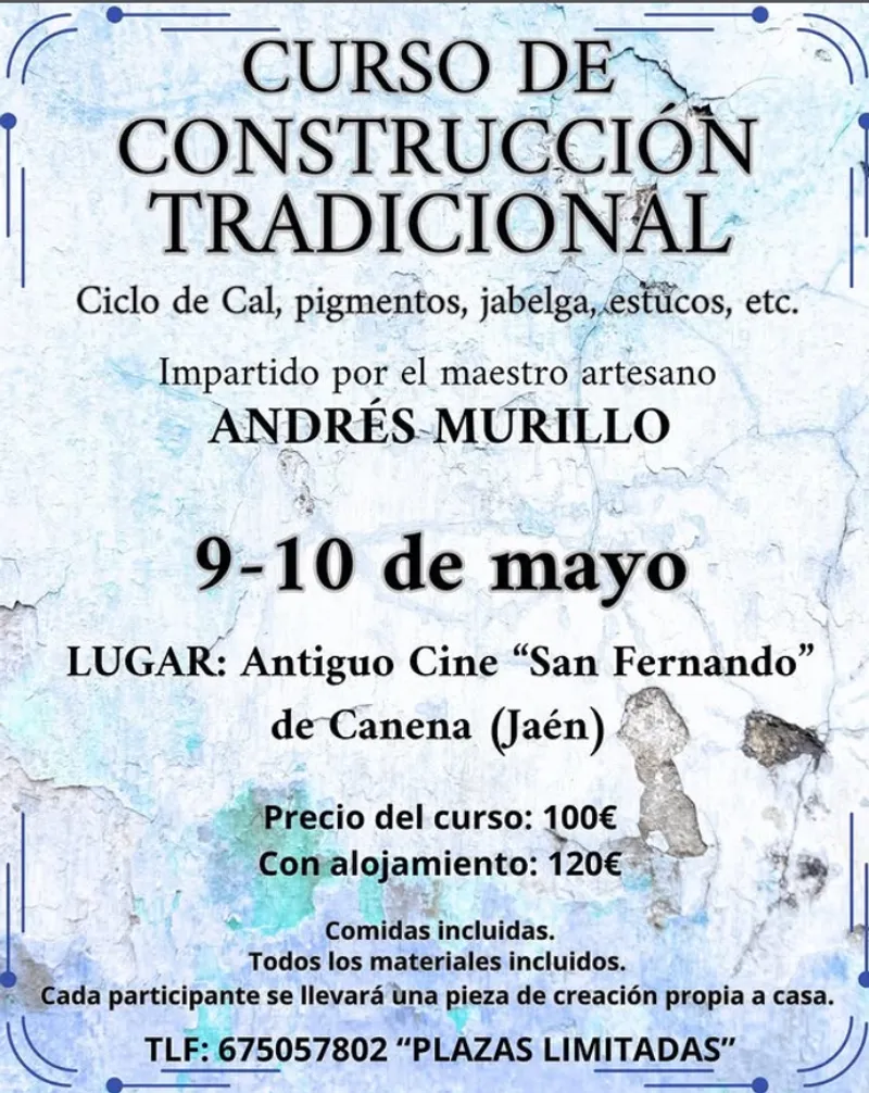 Taller: Curso de Construcción Tradicional