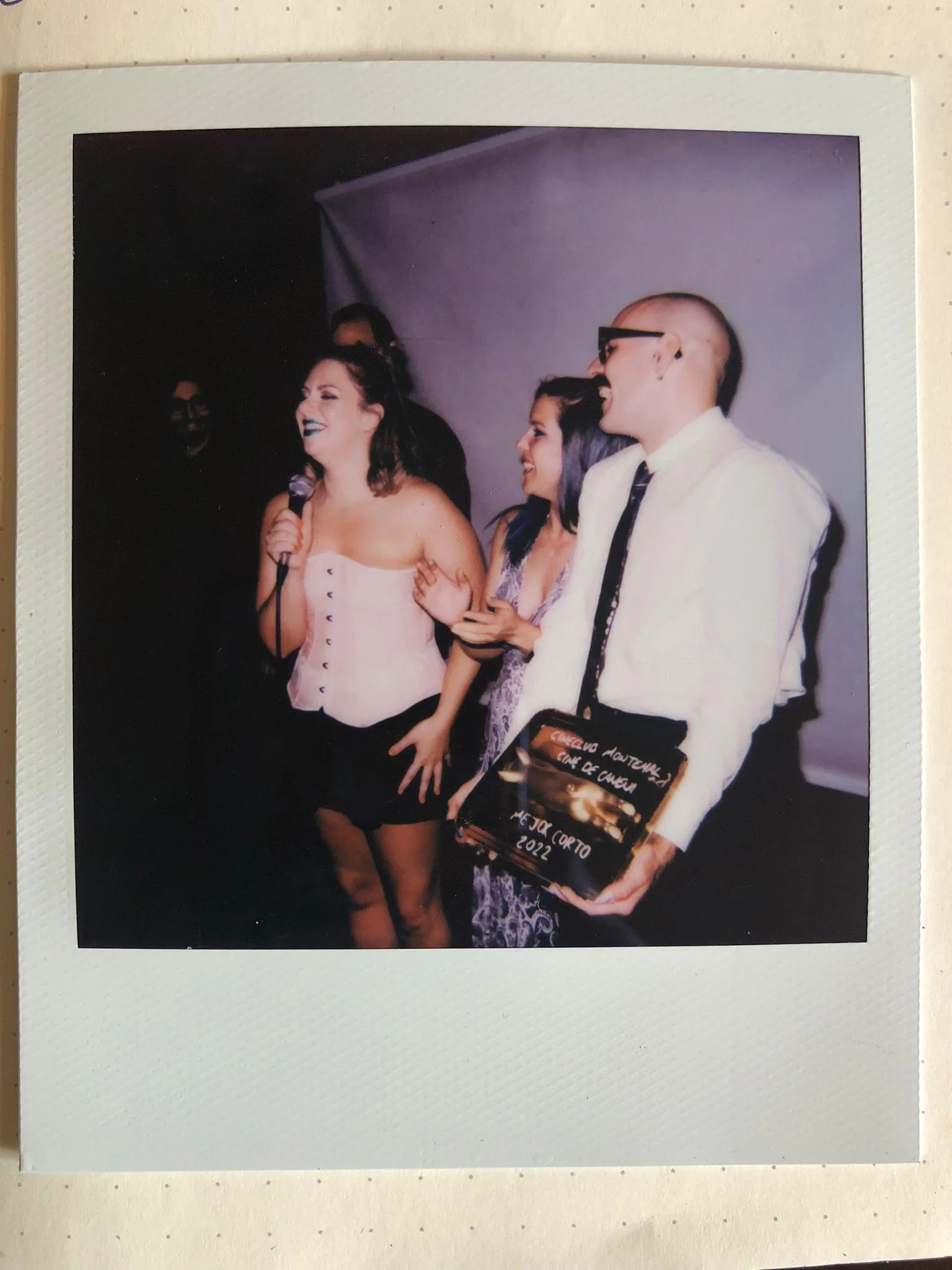 Entrega de premio a ganadores